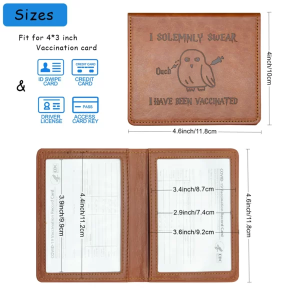 Wizard Vaccine Card Holder - Image 6